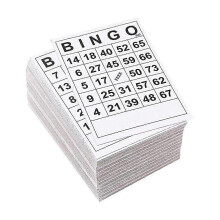 (As show, One size) Classic Bingo Cards Fun Family Card Game Bingo Tickets Games For Family Adults Kids HBU