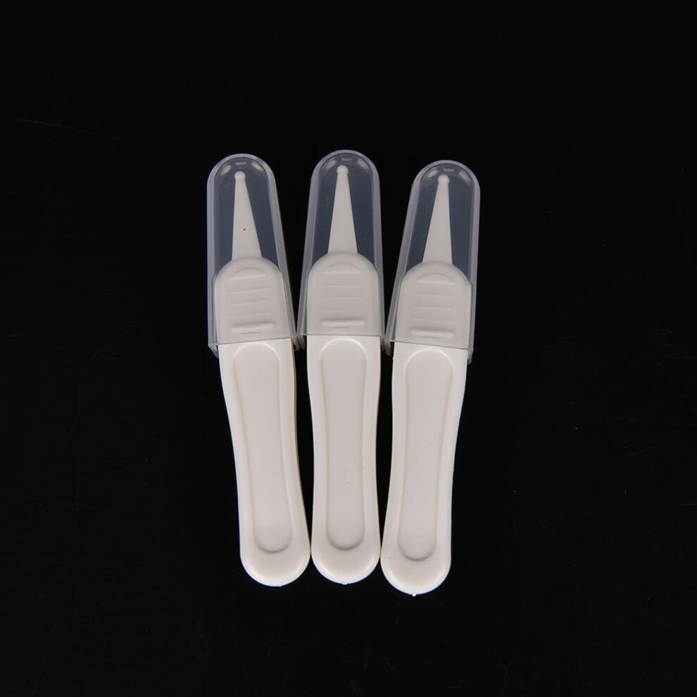 Baby&apos;s Cleaning Tweezer Ear Nose Navel Cleaner Remover Plastic Forceps Body Care,