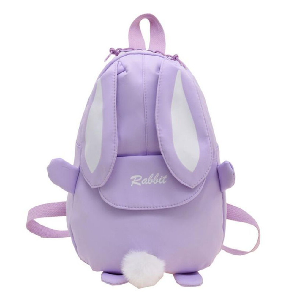 (purple) Children&apos;s Bag Fashion Casual Girl Outing Small Backpack Cartoon Cute Backpack