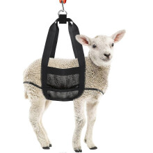(50x31cm, One size) Calf Sling For Weighing Animals Heavy Duty Hanging Weight Scale Sling With Adjustable Straps For Newborn