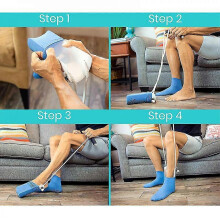 (As show, One size) Sock Support, Sock Slider Assist, Sturdy And Durable, Suitable For Seniors And Pregnant Women NRR