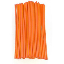 (Orange, One size) Spoke Rims Set Of 72 Pcs HJK