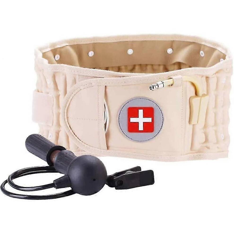 (As show, One size) 2023 - Back Support Lumbar Support - Lower Back Pain Relief - Stress Relief Belt Lumbar Support For Lower PKG