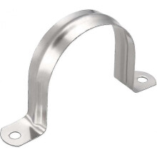 (As show, One size) 15 Pcs 60mm Pipe Clamp 304 Stainless Steel U Type Pipe Clamp Fixing Clamp Of Conduit, Pipe And Cable Pipe Bracket (15, M60) CDC
