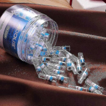 (As show, One size) 100pcs Cigarette Holder,disposable Cigarette Filter Tobacco Smoking Reduce Tar Filtration Cleaner Holder,2 Boxes YWB