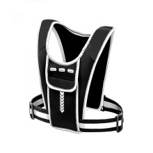 (As show, One size) Running Vest For Runners Reflective Running Phone Holder Bag YLQ