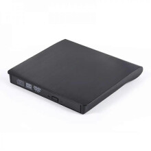 (As show, One size) Slim External USB 30 DVD CD RW Writer Drive Burner Reader Player For Laptop DGN