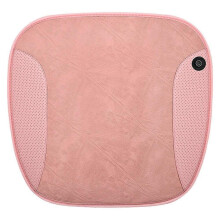 (Pink, One size) Electric Heating Pad USB Heated Seat Cushion Warm Pad for Home Chair Car Seats NVD