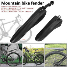 (As show, One size) Big Cycling MTB Mudguard Mud Guard Mountain Bike Bicycle Fender Front Rear T ESV