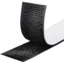 (As show, One size) Velcro Tape Self-adhesive 50m Extra Strong,double-sided Adhesive With Velcro 20mm Wide OVA