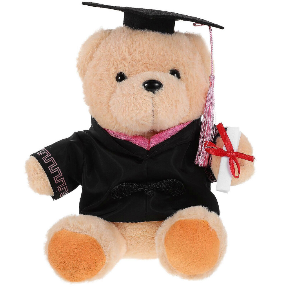Kricely (Picture 2, One Size) Graduation Bear Stuffed Bear Doll Adorable Plush Bear Toy Cartoon Stuffed Bear Gift