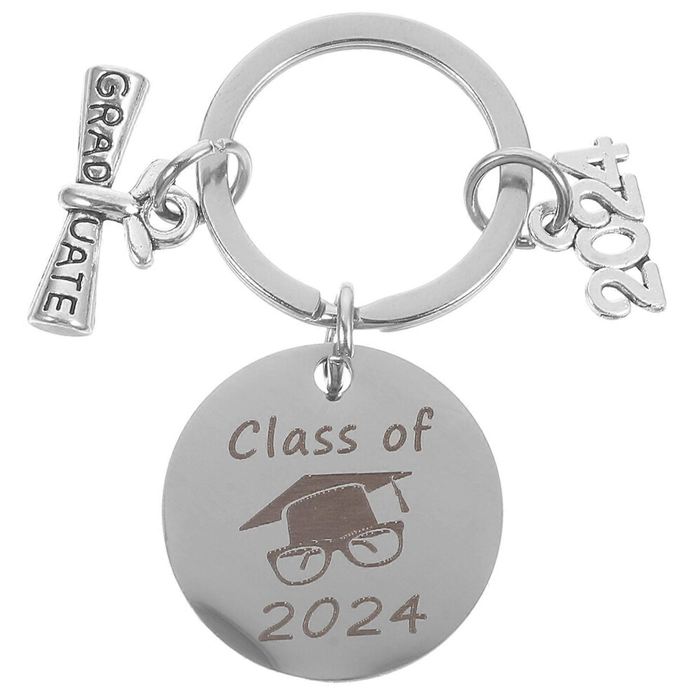 Kricely (Picture 3, One Size) Graduation Keychain Graduation Keyring Metal Hanging Keychain Grad Souvenir Key Ring Not,Specified