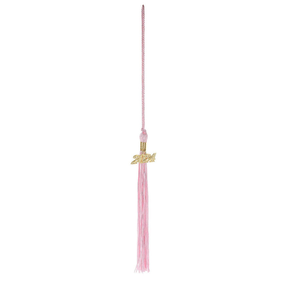 Kricely (, One Size) Graduation Hat Tassel Decoration Graduation Cap Tassel Hanging Tassel Grad Hat Tassel Decor Pink