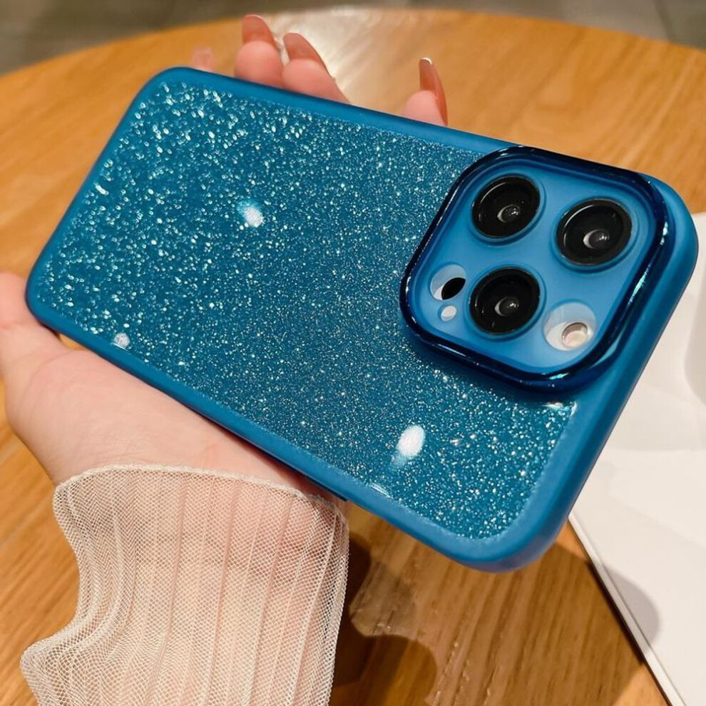 (blue, Xiaomi 13T) Gradient Glitter Case For Samsung S24 FE S23 S22 Ultra A16 A34 iPhone 16 15 14 13 12 11 Xiaomi 13T Redmi Note 11 12 Shockproof Clear Slim Phone Cover