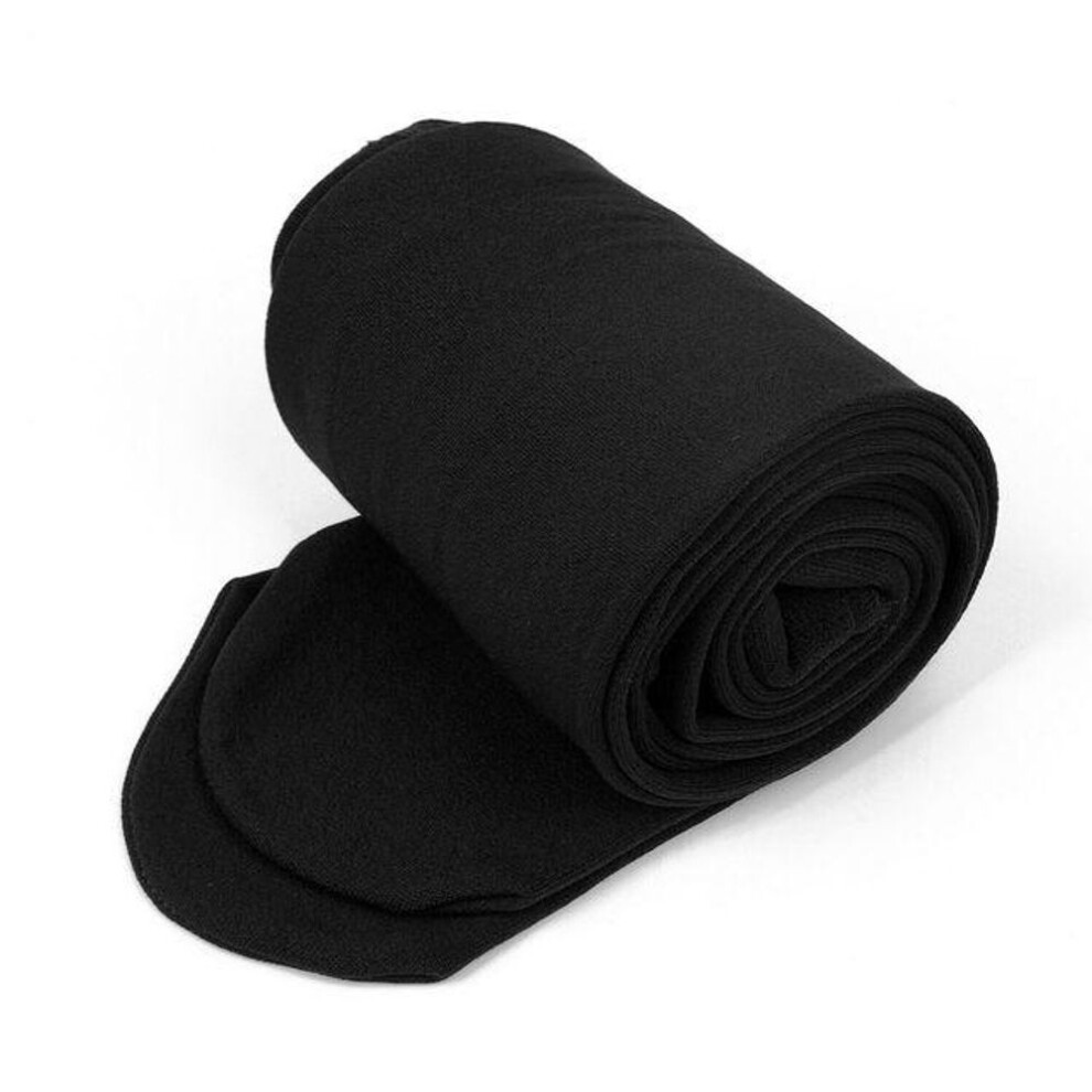 (black, One Size) Winter Warm Leggings Women&apos;s Thermal Pants Polar Pantyhose Sock Lined Pants Velvet Tights Skin Effect High Waist Wool Leggings