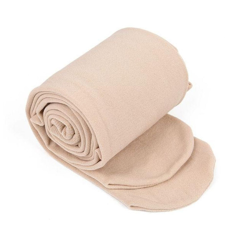 (nude, One Size) Winter Warm Leggings Women&apos;s Thermal Pants Polar Pantyhose Sock Lined Pants Velvet Tights Skin Effect High Waist Wool Leggings