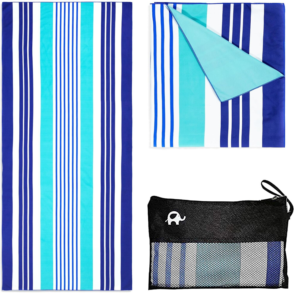 (Ocean, Large 63x31") Microfiber Beach Towel - Extra Large 78x35 Inch Sand Free Quick Dry Towel for Travel, Swimming, Camping â Lightweight Fast Dry-image-OPC-PG2YF7N-NEW