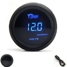 (VOLT) 2" 52mm Car Digital Turbo Boost Gauge PSI BAR Water Temp Oil Temp Oil Pressure Gauge Voltmeter EGT Tachometer RPM gauge
