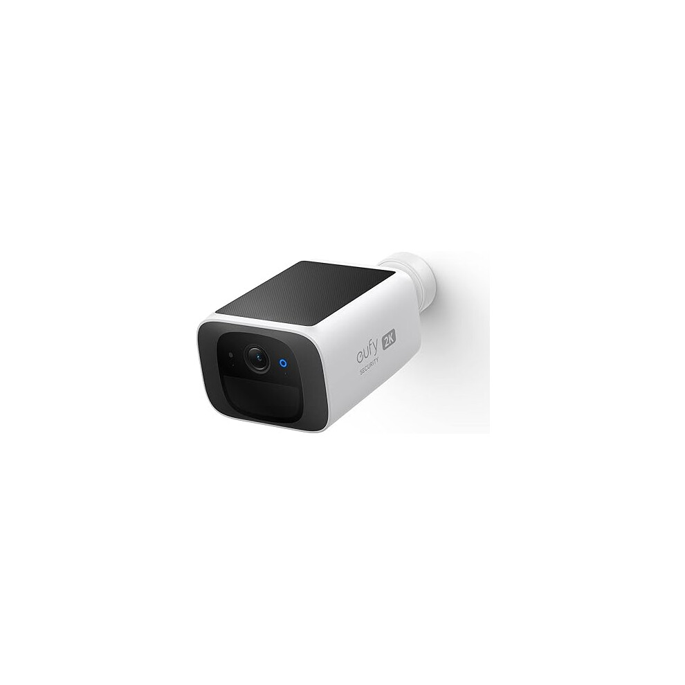 eufy Security SoloCam S220 Solar Security Camera Outdoor Wireless, Continuous Power, 2K Resolution Home Security Camera, 2.4 GHz Wi-Fi