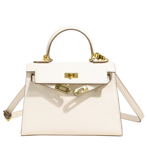 (White) Kelly Bag Mini Crossbody Bag