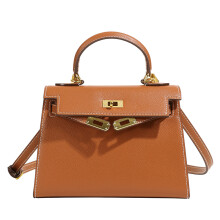 (Brown) Kelly Bag Mini Crossbody Bag