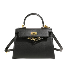 (Black) Kelly Bag Mini Crossbody Bag