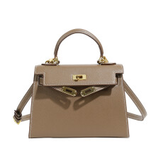 (Elephant grey) Kelly Bag Mini Crossbody Bag