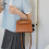 (Brown) Kelly Bag Mini Crossbody Bag 5