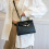 (Black) Kelly Bag Mini Crossbody Bag 5