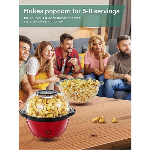 Machine à pop-corn, 2 en 1, machine à pop-corn à l'huile chaude et à griller 1