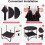 Camping Table Folding Picnic Table with 4 Cup Holders and Carrying Bags 4