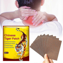 40pcspain Relief Patches Chinese Tiger Herbal Patches Back Pain Heat Plaster (patchs pour soulager les douleurs dorsales)