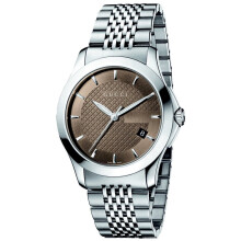 Gucci YA126406 G-Timeless Brown Dial Men's Watch