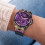 Guess Guess Dames Iriserend Multi-Function Horloge GW0464L4 7