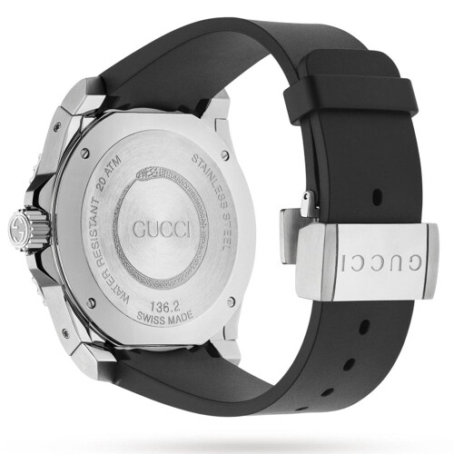 GUCCI Gucci YA136204B Dykkerur til mænd i sort 2