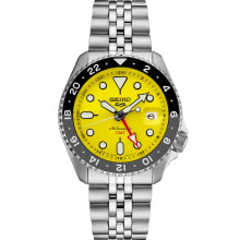 Seiko 5 Sports SSK017K1 Gul urskive Automatisk herreur