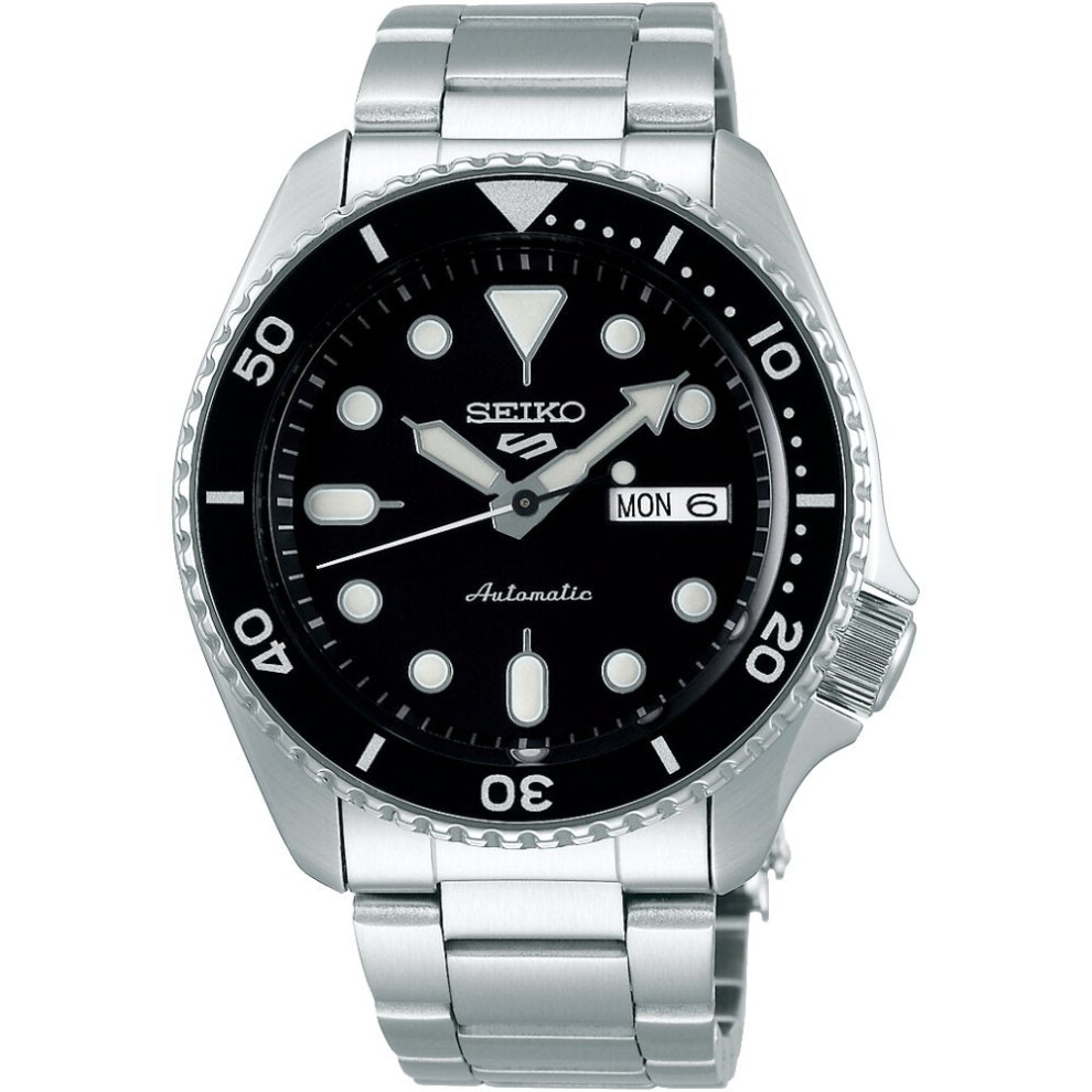 Seiko 5 Sports Srpd55k1 Black Dial Automatic Men's Watch