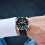 Seiko Seiko 5 Sports SRPD55K2 Ανδρικό ρολόι με μαύρο καντράν και αυτόματο ρολόι 4