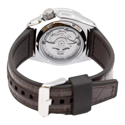 Seiko Seiko 5 Sports SRPD55K2 Ανδρικό ρολόι με μαύρο καντράν και αυτόματο ρολόι 2