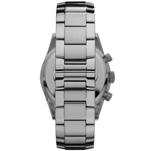 Armani Ανδρικό ρολόι Emporio Armani AR5980 Χρονογράφος με μαύρο καντράν 2