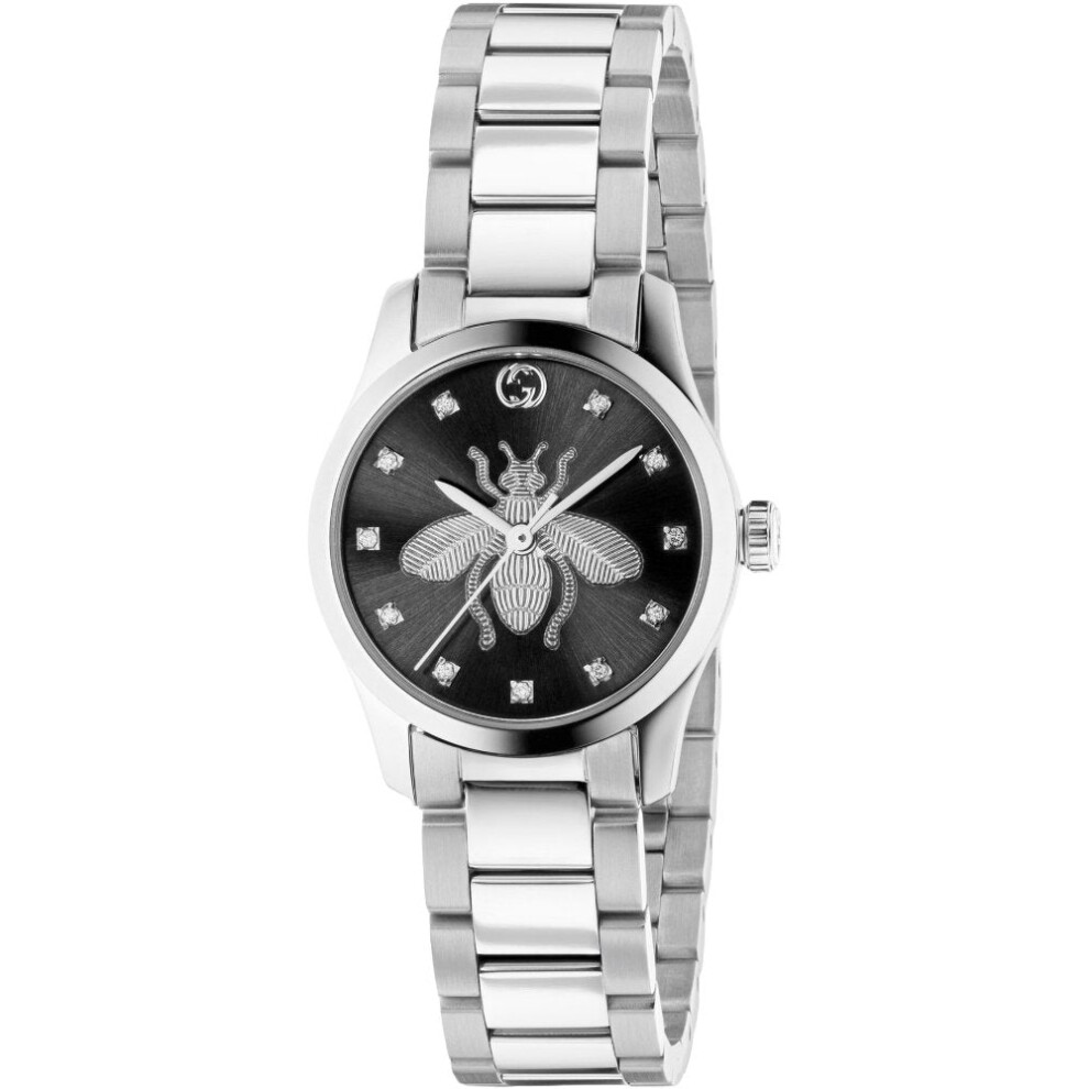 Gucci Ya1265024 G-Timeless Dial Ladies Watch Black