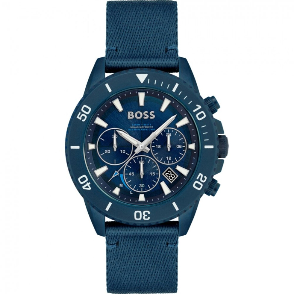 Hugo Boss 1513919 Admiral Chronograph Men's Watch Blue
