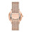 Michael Kors Michael Kors MK4340 Pyper χαλαζία κρύσταλλο Rose Gold Dial κυρίες ρολόι 3