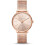 Michael Kors Michael Kors MK4340 Pyper χαλαζία κρύσταλλο Rose Gold Dial κυρίες ρολόι 2