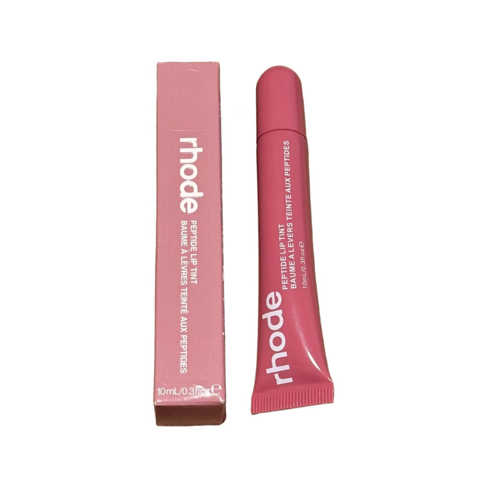 (salty tan) Peptide Lip Tint, Nourishing Lip Care, Long Lasting Hydrating Lip Gloss Makeup 0.3oz/10ml In Box
