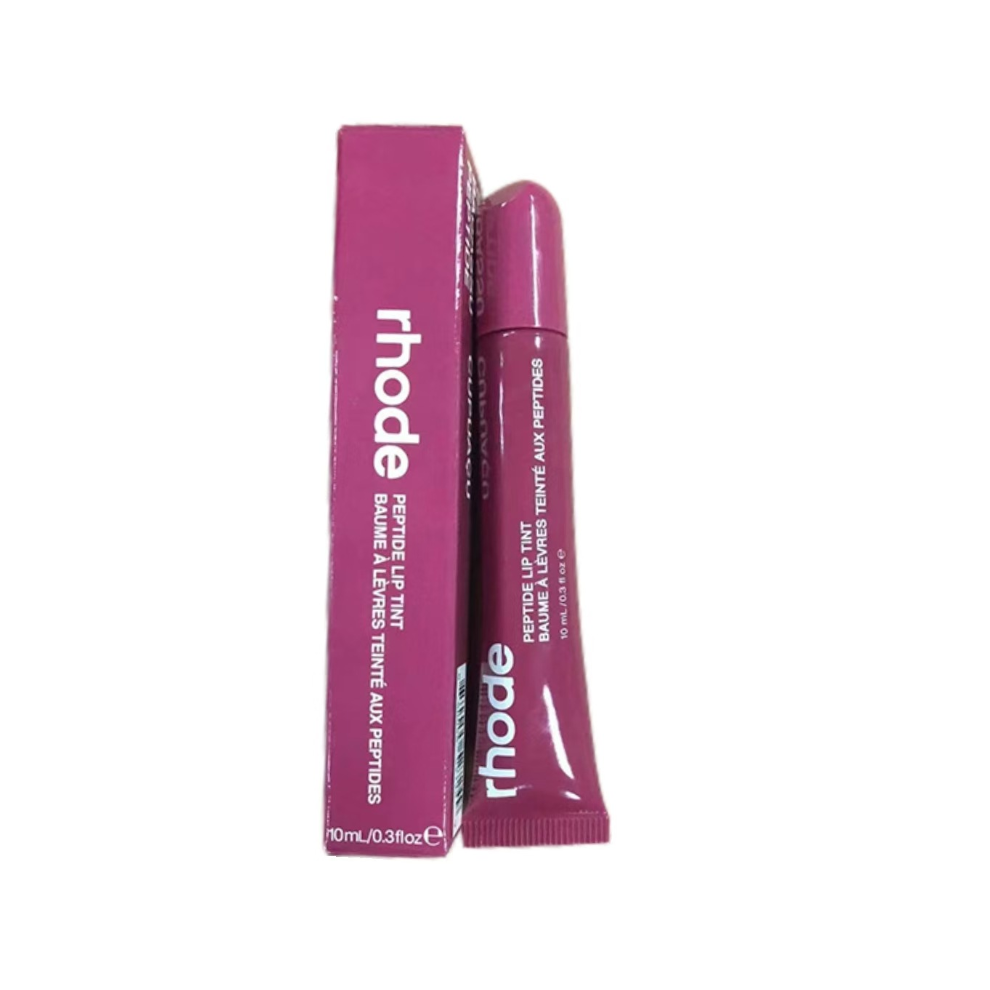 (raspberry jelly) Peptide Lip Tint, Nourishing Lip Care, Long Lasting Hydrating Lip Gloss Makeup 0.3oz/10ml In Box