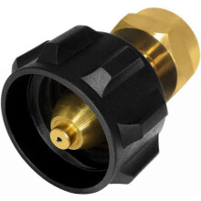 (As show, One size) Propane Refill Adapter Gas Gas Cylinder Connector Gas Adapter Accessory Gas Cylinder Gas Cylinder Refill Kit, Propane Refill Adapter