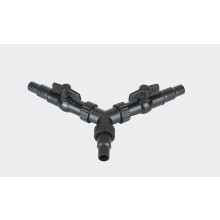 (As show, One size) Y-distributor 20/25mm for Pond hose (3/4"/1") adjustment valve