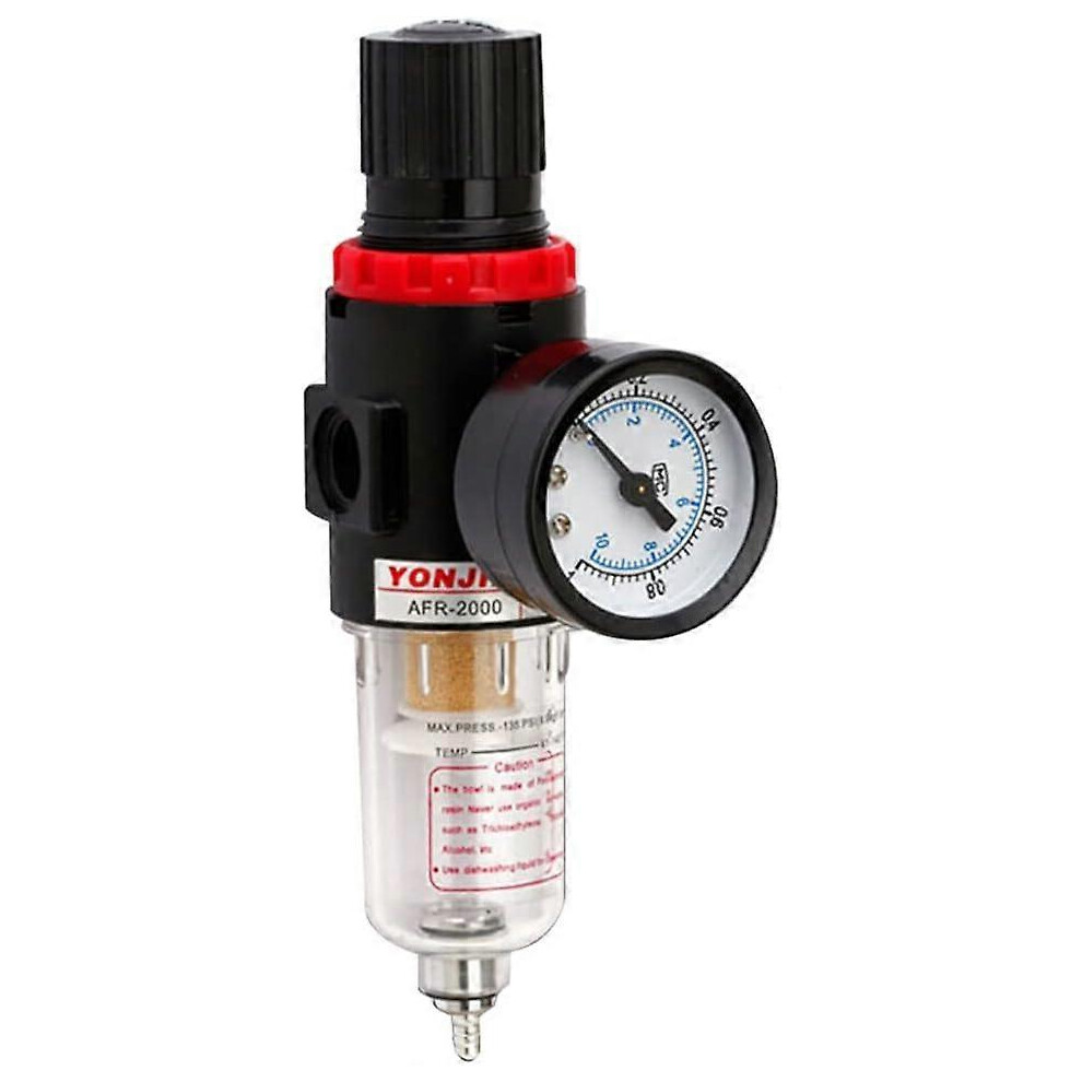 (As Show, One Size) Regulator Air Filter, Compressor Water Separator, Filter Water Oil Separator, Compressor Filter Water Oil, Pneumatic Devices 5093216557890