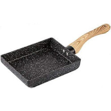 (As show, One size) Non-Stick Saucepan 18x13 cm for Pancakes, Crepes, Paella, Tamagoyaki, Japanese Cuisine, Gas Stove, Induction